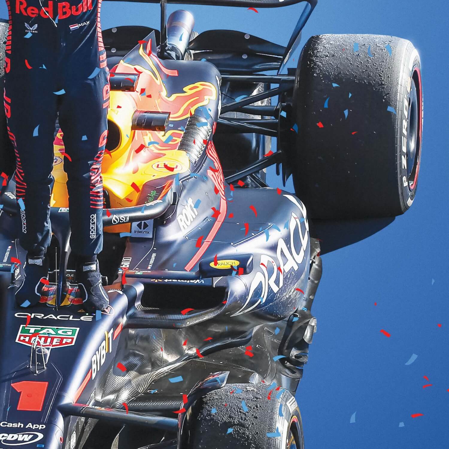 Max Verstappen | 2023 Record-breaking Season | Oracle Red Bull Racing Poster