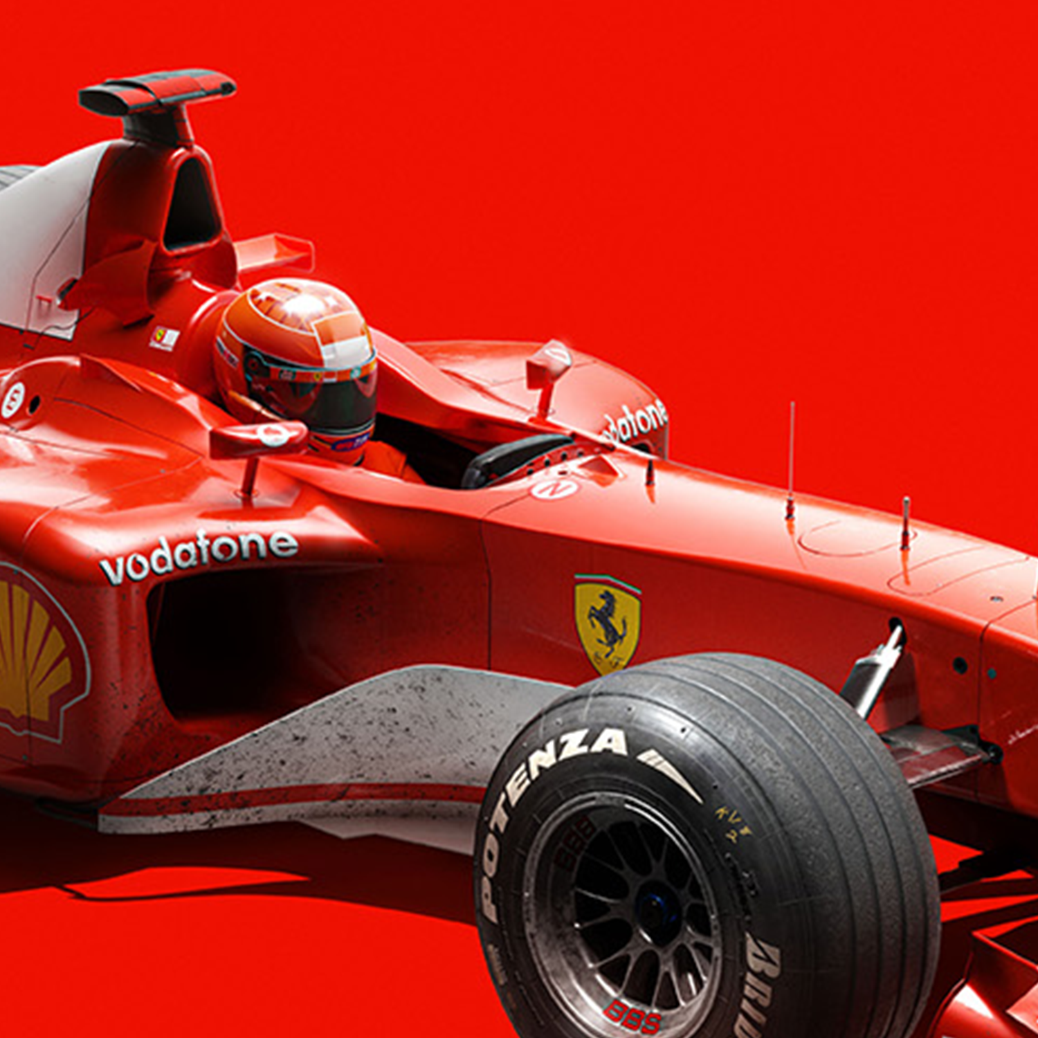 Ferrari F2002 - Michael Schumacher Suzuka GP 2002 | Collector's Edition Poster